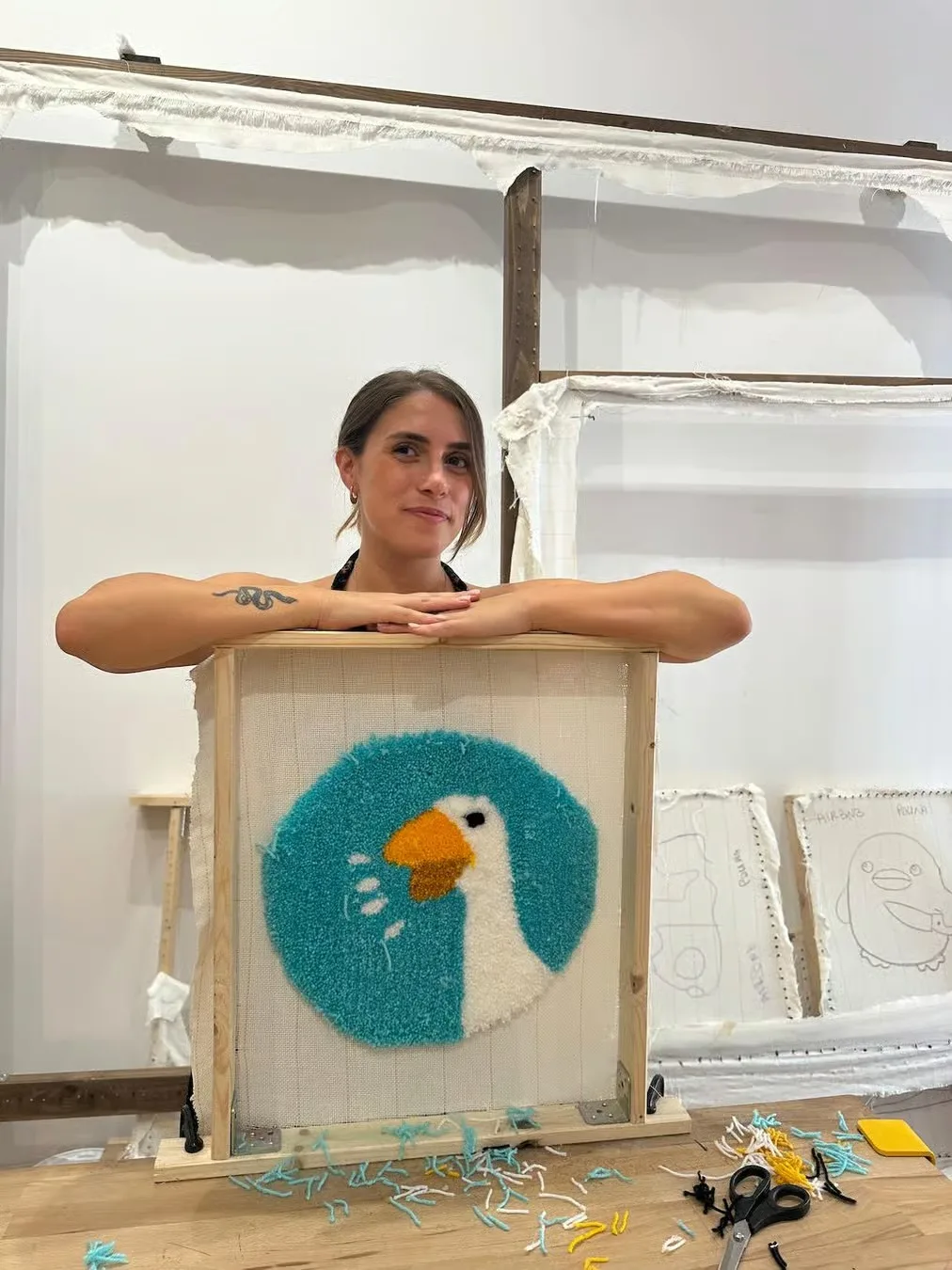 Rome: Tuft Your Own Rug Workshop Near St. Peter's Basilica