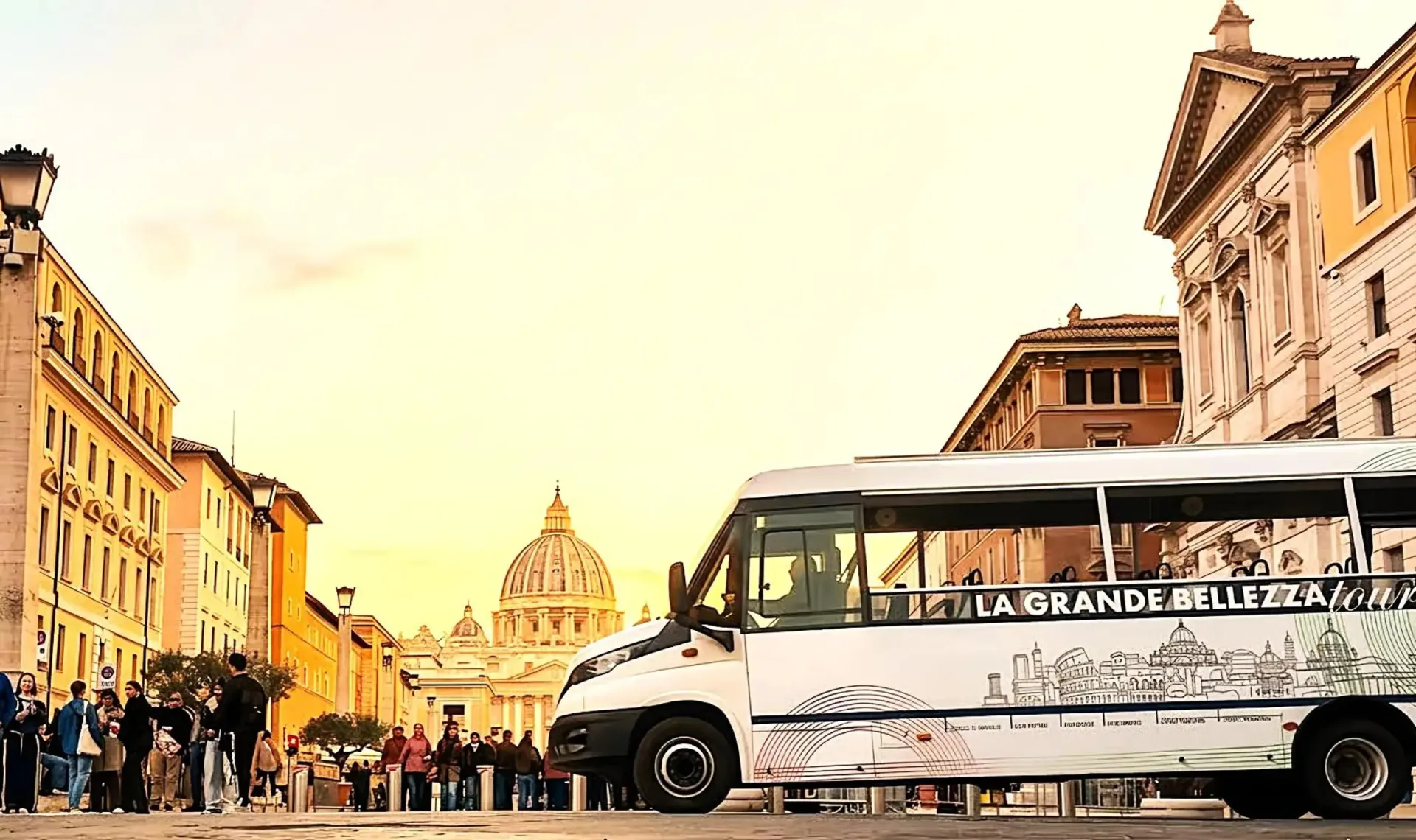 Rome: Open-Top Minibus Tour with St. Peter's Basilica Entry — photo 2