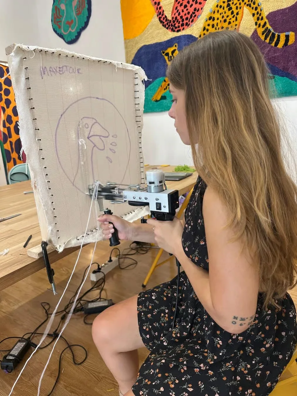Rome: Tuft Your Own Rug Workshop Near St. Peter's Basilica — photo 4