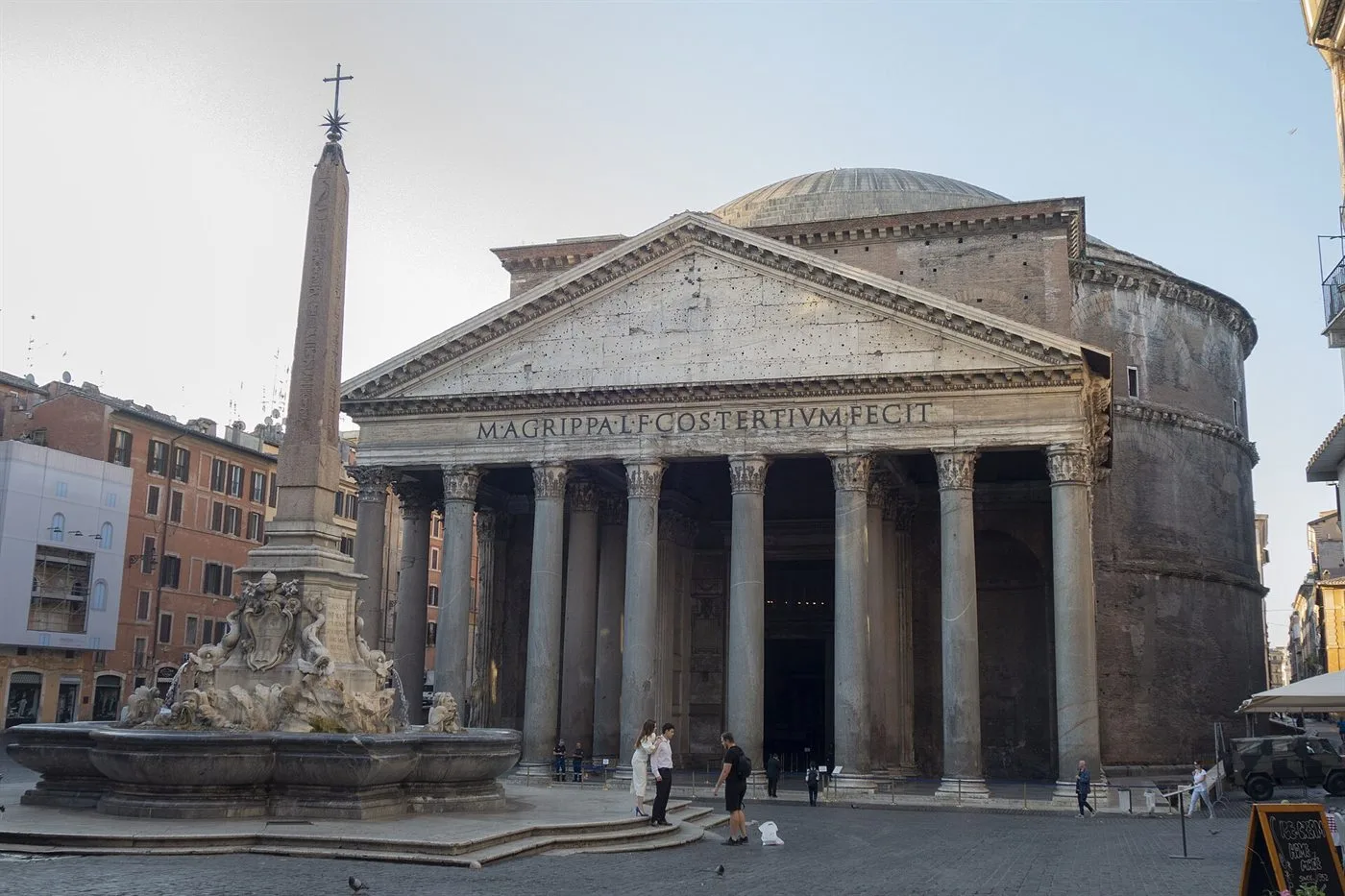 Pantheon Entry Tickets with Interactive App